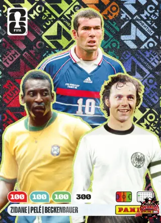 Zidane / Pele / Beckenbauer